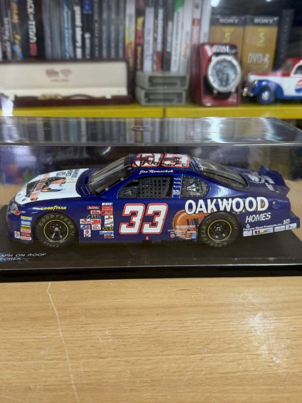 Joe Nemechek Charlie Daniels Band 1/24 NASCAR Diecast Autographed NO COA